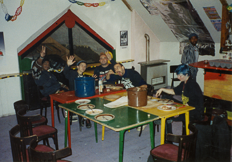 A photo of the OCCII crew, circa 2000